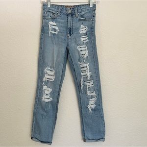 Joe's Jeans Collectors Edition The Debbie High Rise Straight Crop Womens Size 24